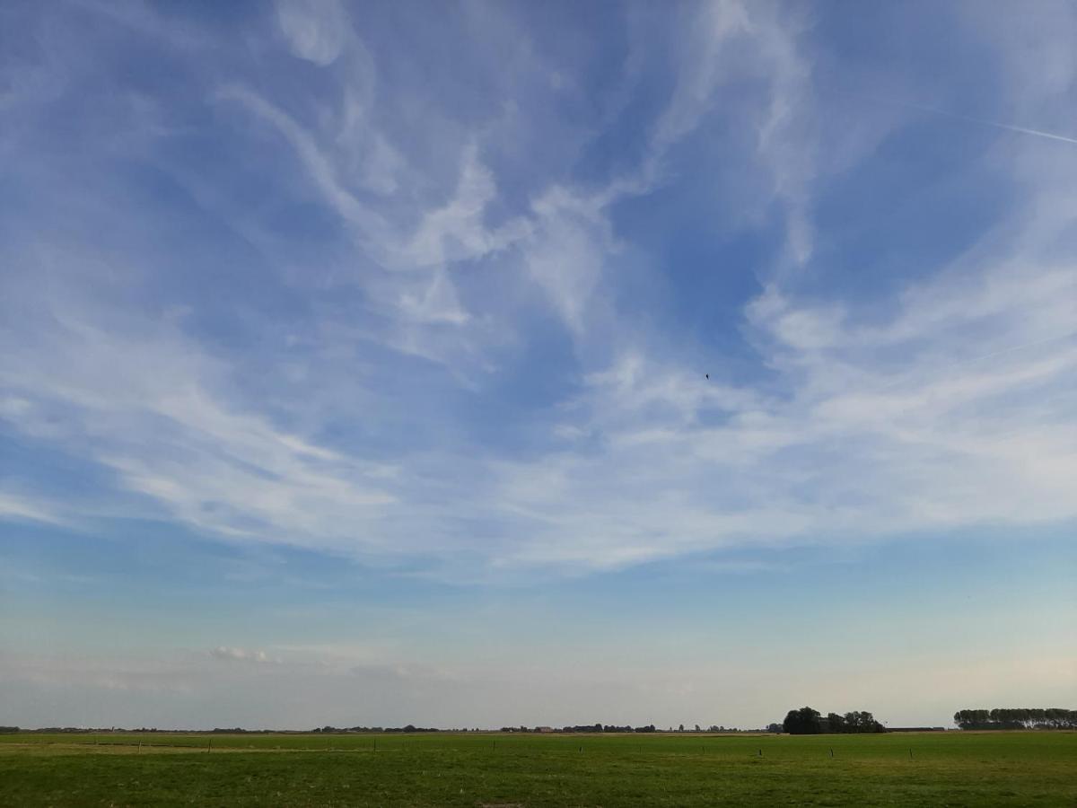 Glamping De Vrije Wind, Tentverhuur Houwerzijl 외부 사진
