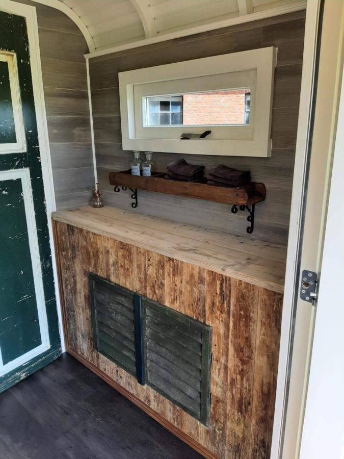 Glamping De Vrije Wind, Tentverhuur Houwerzijl 외부 사진